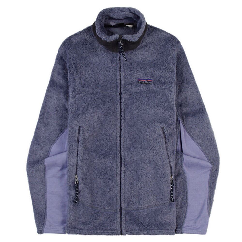 PATAGONIA Vintage R2 Regulator Fleece Jacket •S• Full Zip Blue Made In USA 25141